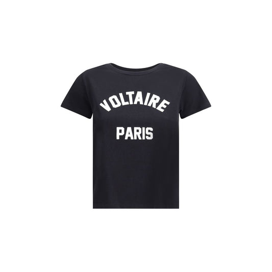 Black Cotton T-Shirt