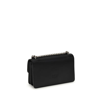 Black Calf Leather Bos Taurus Shoulder Bag