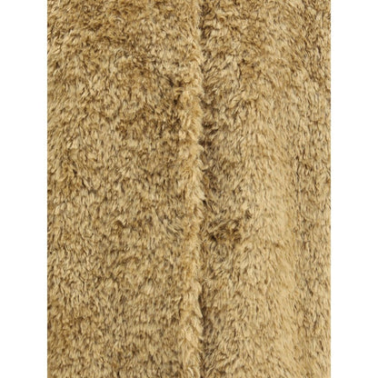 Beige Polyester Coat