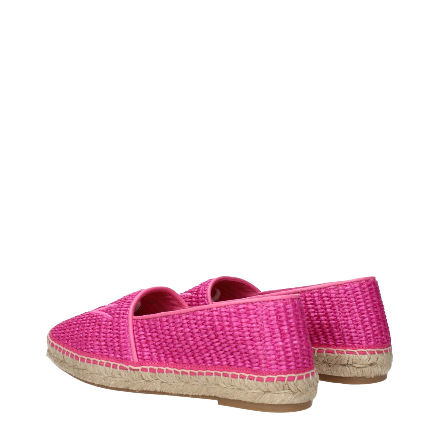 Pink Fabric Espadrilles