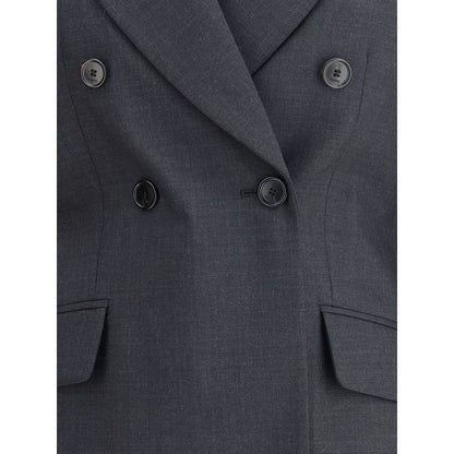 Gray Wool Clothing