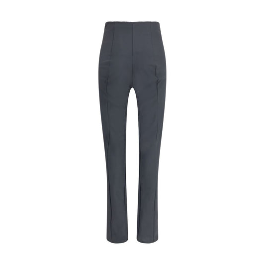 Black Nylon Athletic Pants
