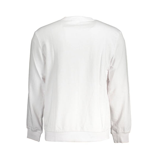 White Cotton Men Sweater