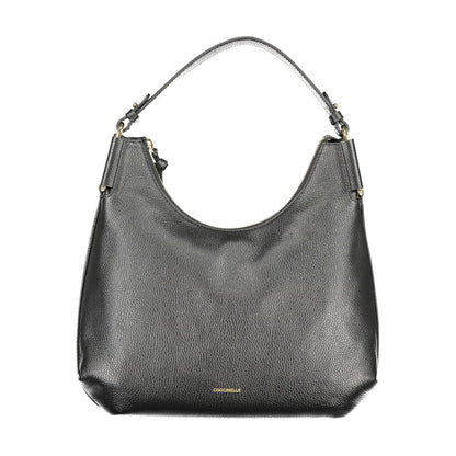Black Leather Women Handbag