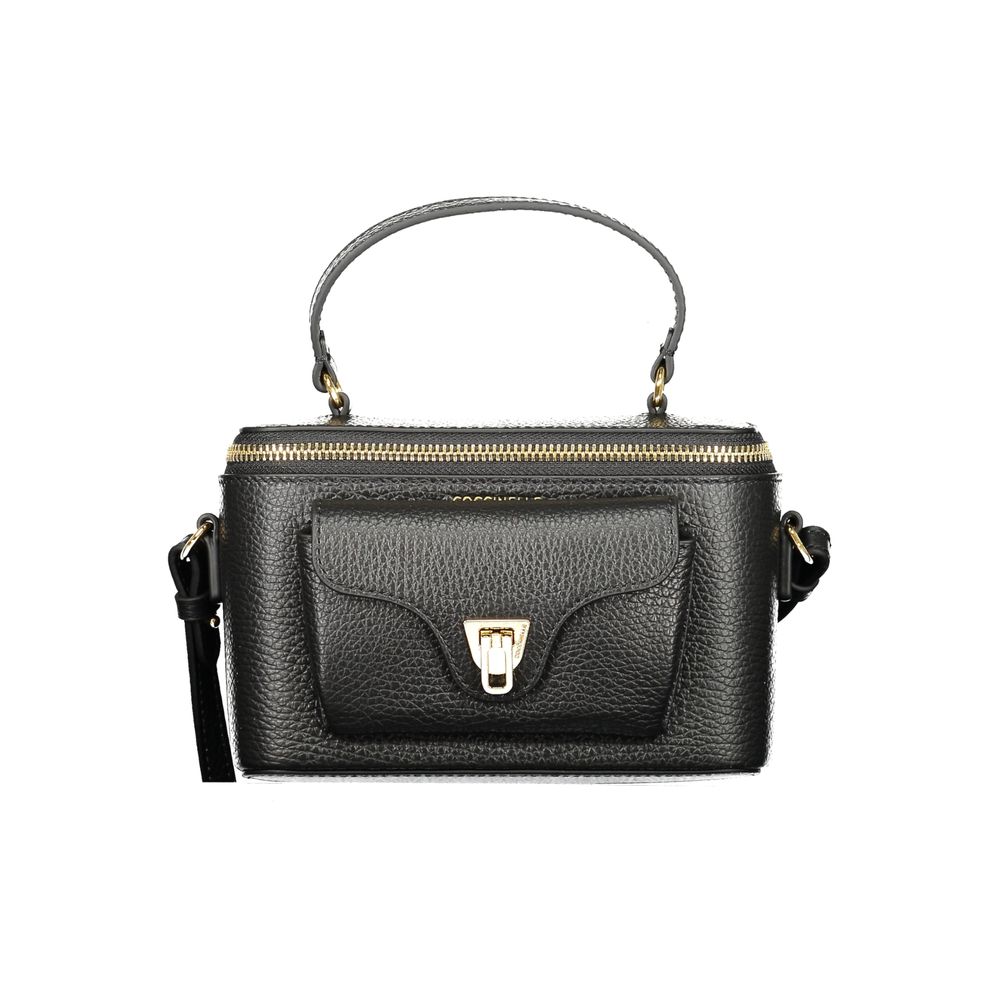Black Leather Handbag