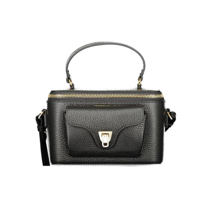 Black Leather Handbag