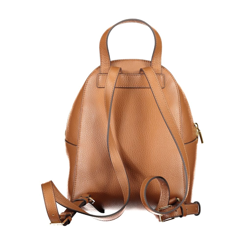Brown Leather Backpack