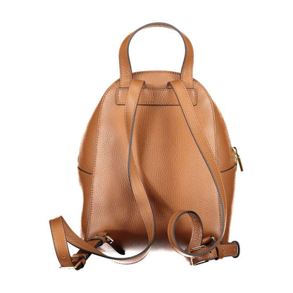 Brown Leather Backpack