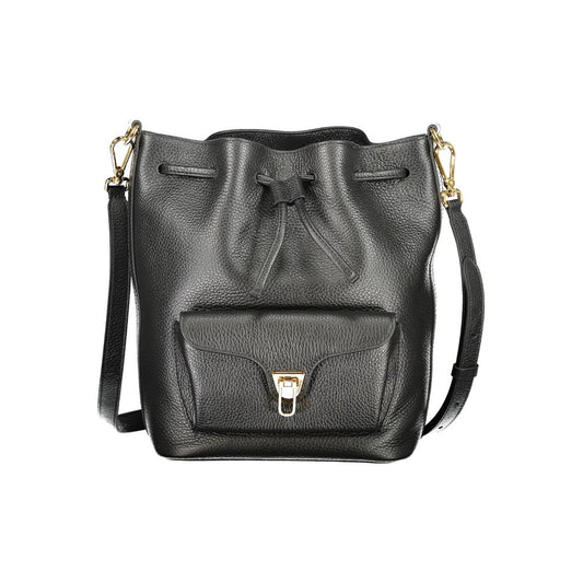 Black Leather Handbag