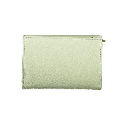 Green Leather Women Wallet