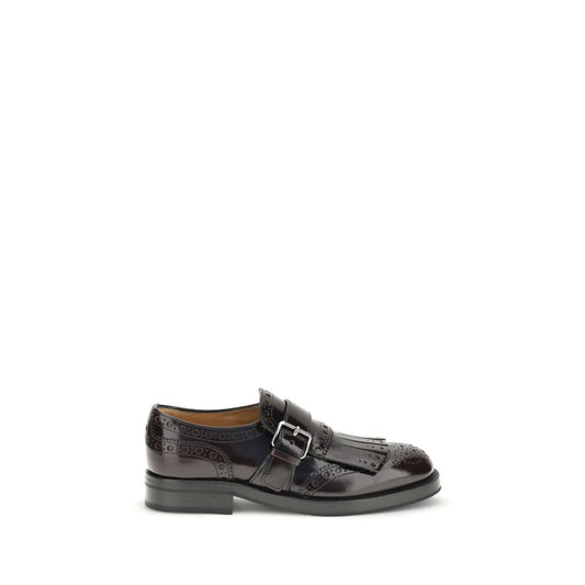 Bordeaux Leather Oxfords And Derbies