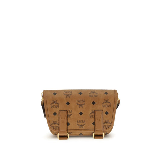 Brown Fabric Shoulder Bag