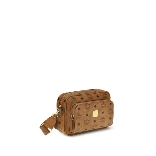 Brown Fabric Shoulder Bag