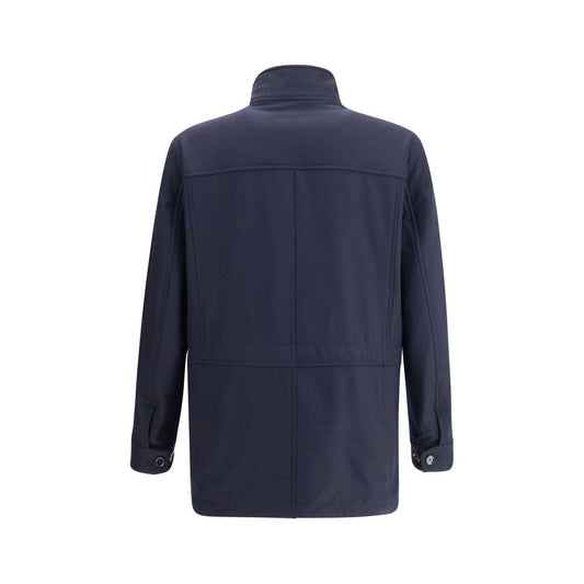 Blue Cashmere Coat
