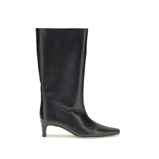 Black Lamb Ovis Aries Aries High Heel Boots