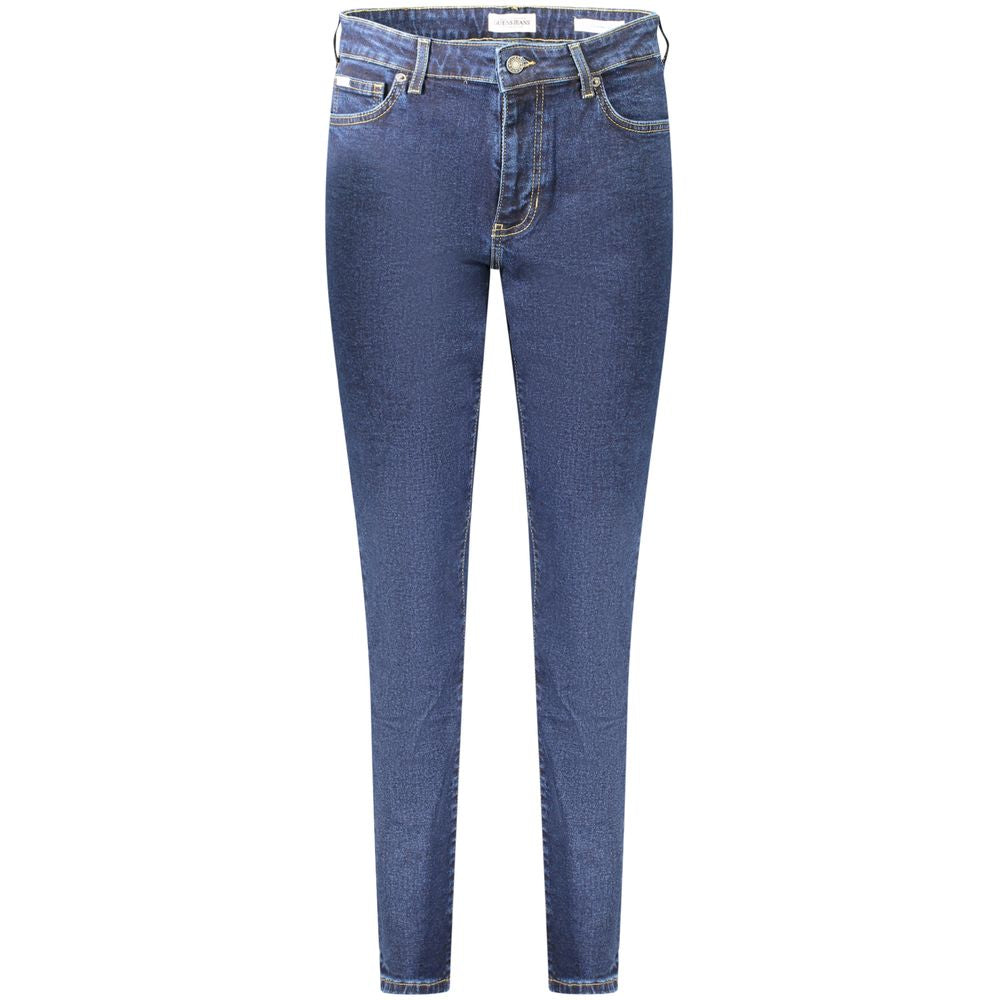 Blue Cotton Women Jean