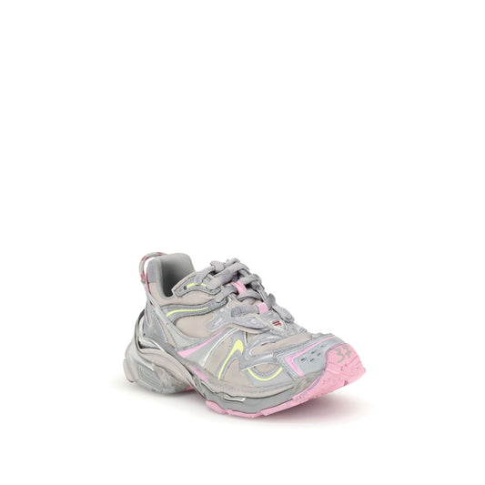 Multicolor Rubber Athletic Sneakers
