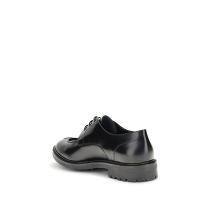 Black Calf Leather Bos Taurus Oxfords And Derbies
