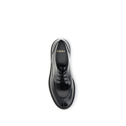Black Calf Leather Bos Taurus Oxfords And Derbies