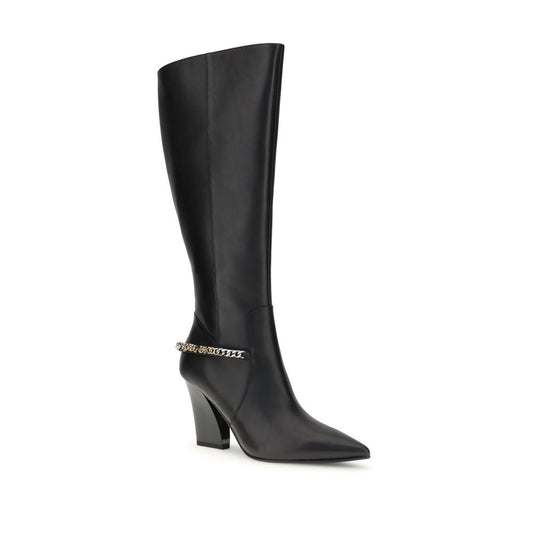 Black Nylon Boots