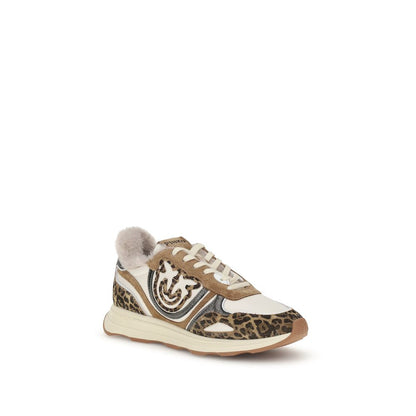 Multicolor Leather Chunky Sneakers