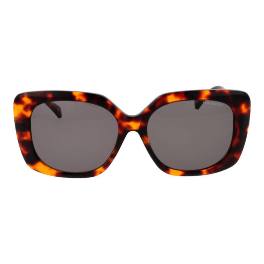 Brown Metal Sunglasses