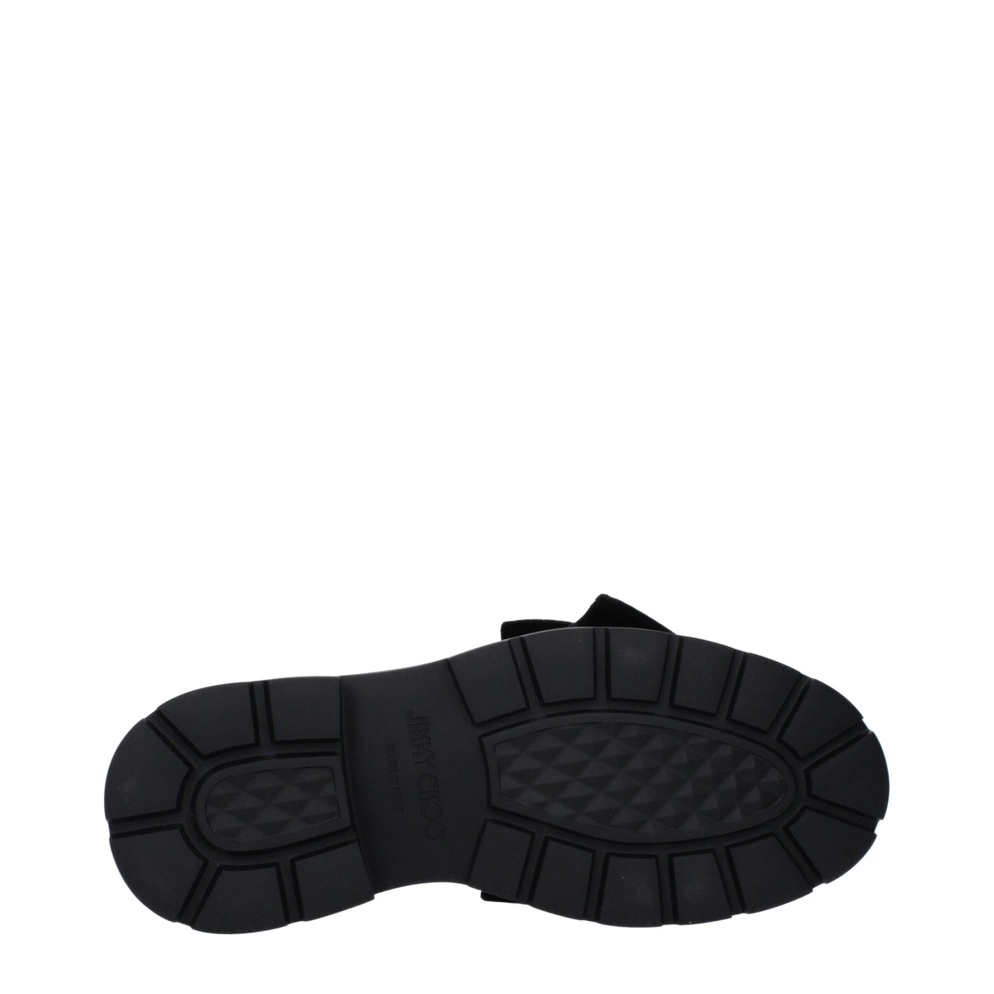 Gray Plastic Slip-On Loafers