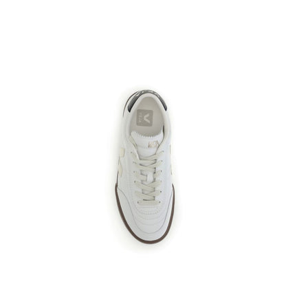 Black Leather Sneakers