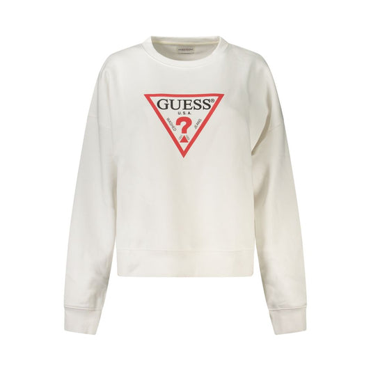 White Cotton Women Sweater