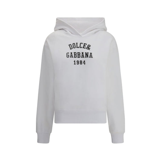 White Cotton Sweatshirt