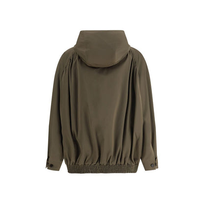 Bicolor Polyester Bomber