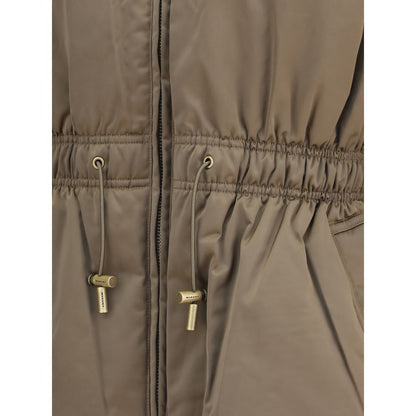 Bicolor Polyester Coat
