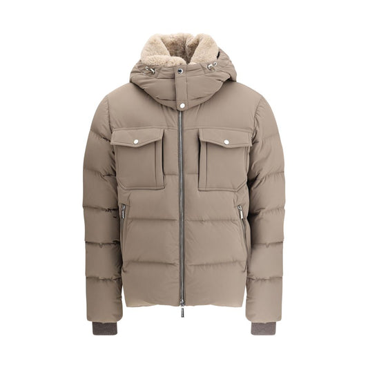 Beige Polyamide Parka