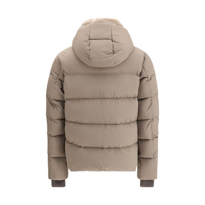 Beige Polyamide Parka