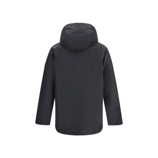 Black Cotton Parka
