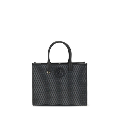Black Cotton Handbag