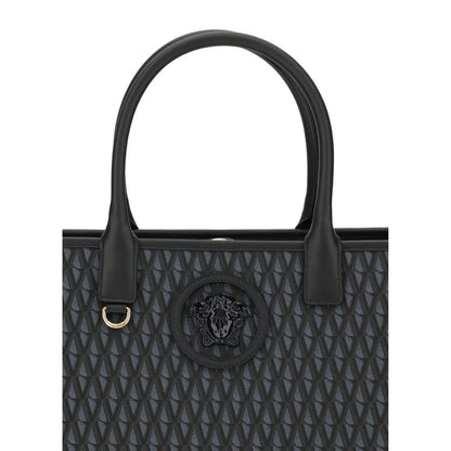 Black Cotton Handbag