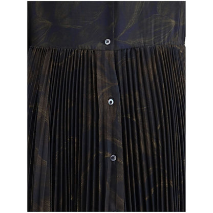 Multicolor Polyester Casual Dress
