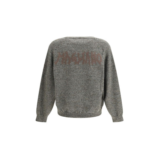 Gray Wool Cardigan