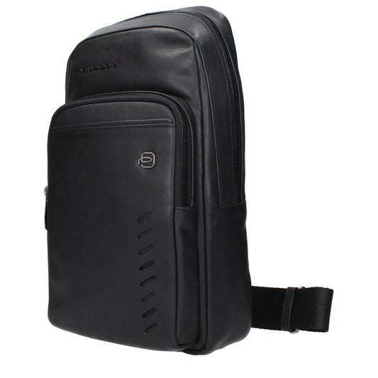 Black Leather Crossbody Bags