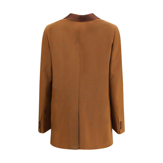 Brown Wool Blazer