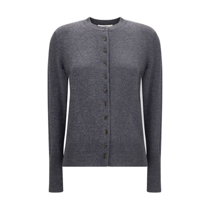 Gray Cashmere Cardigan