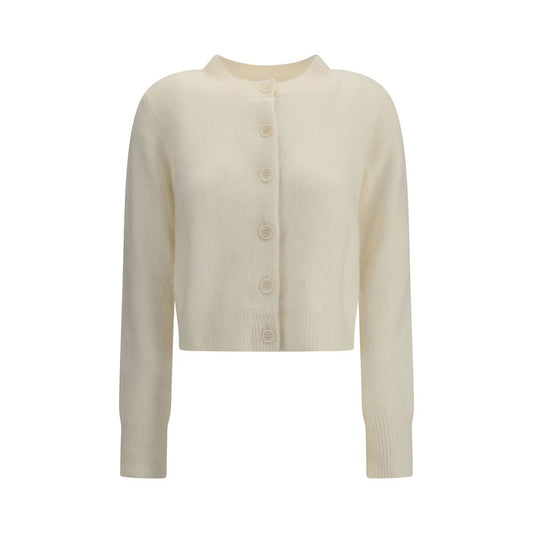 White Cashmere Cardigan