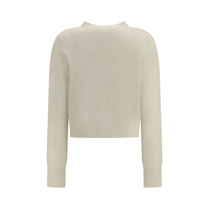 White Cashmere Cardigan