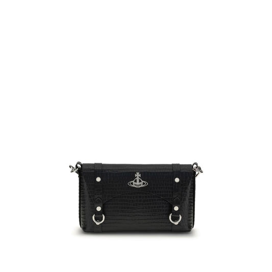 Black Calf Leather Bos Taurus Shoulder Bag
