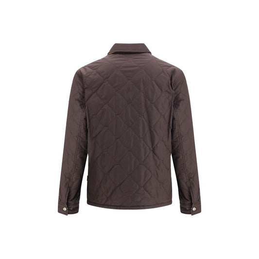 Brown Polyamide Coat