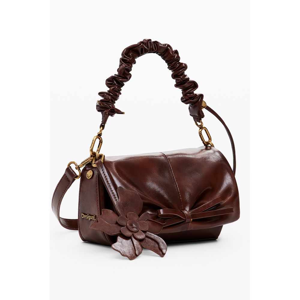 Brown Polyethylene Handbag