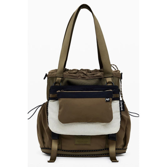 Green Polyester Handbag