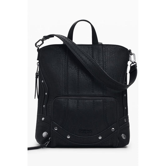 Black Polyethylene Backpack