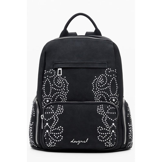 Black Polyethylene Backpack